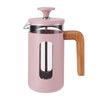 pink 3 cup cafetiere
