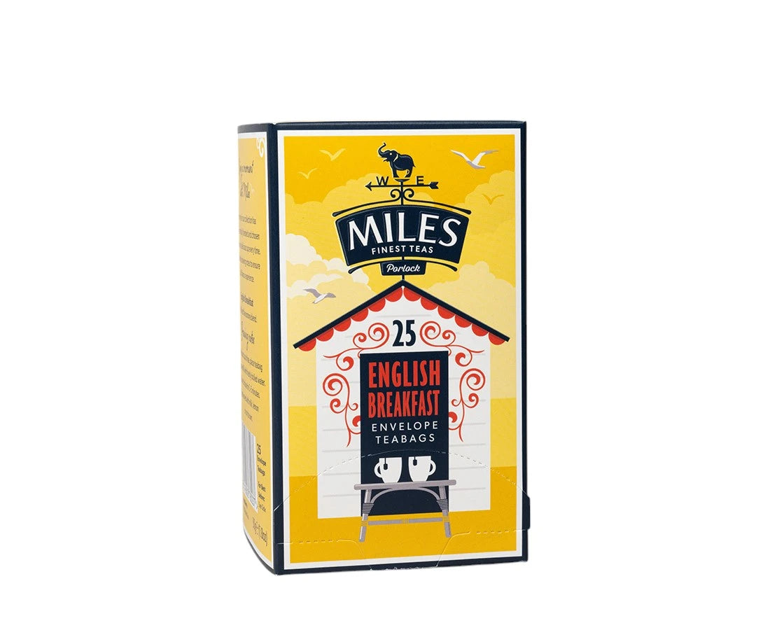 25 english breakfast envelope teabags