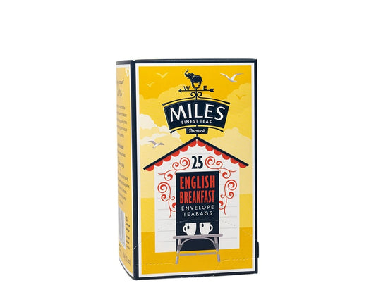 25 english breakfast envelope teabags