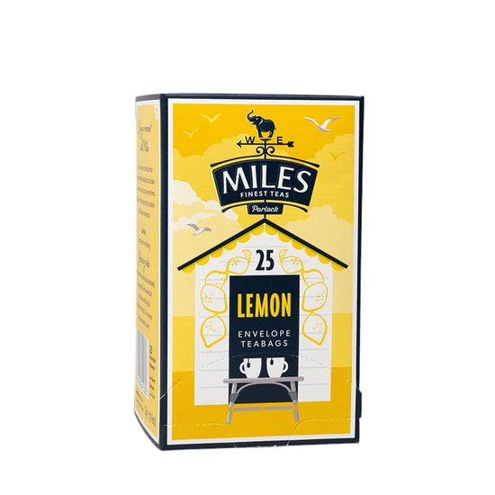25 lemon envelope teabags