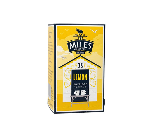 25 lemon envelope teabags