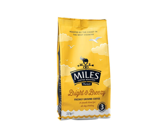 227g bright & breezy ground coffee