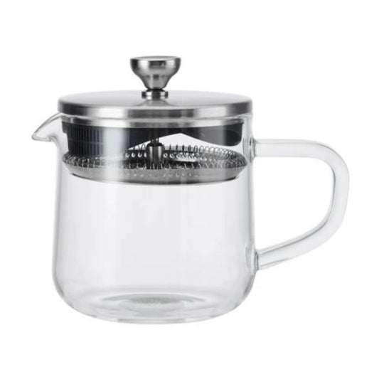 loose leaf glass teapot