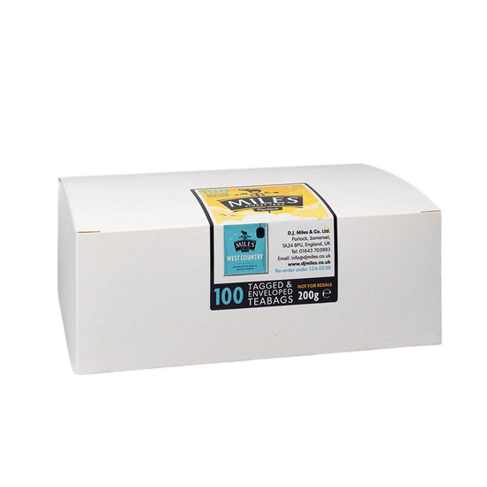 100 west country envelope teabags