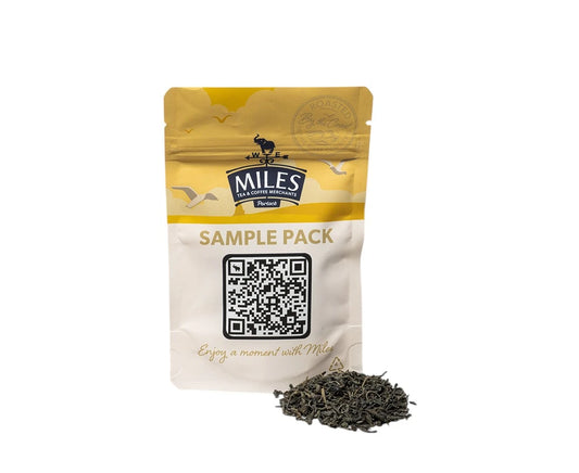 chun mee loose leaf tea sample