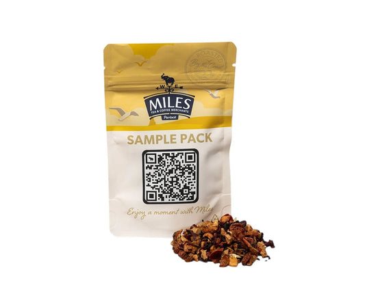 lemon and mango loose leaf tea sample