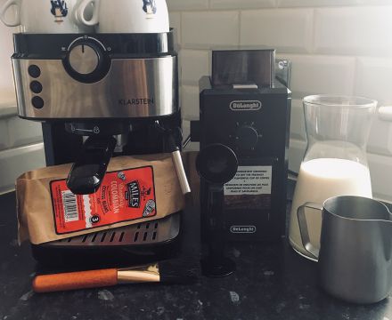 Make Barista-style coffee with a home Espresso machine