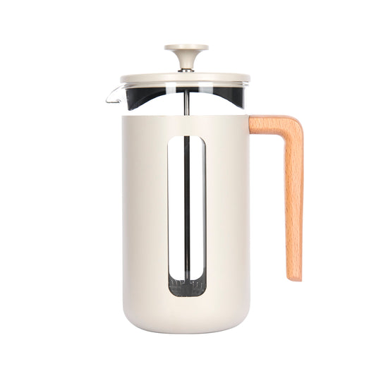 latte white 8 cup cafetiere