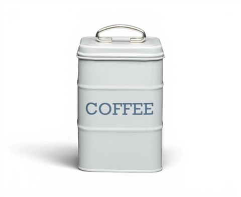 Living Nostalgia Coffee Tin - French Grey