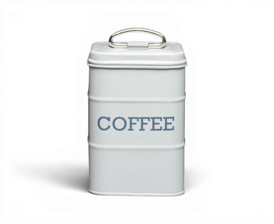 Living Nostalgia Coffee Tin - French Grey