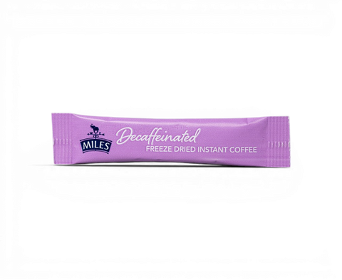 Freeze Dried Decaffeinated Instant Coffee Sticks