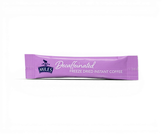 Freeze Dried Decaffeinated Instant Coffee Sticks