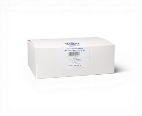 Freeze Dried Decaffeinated Instant Coffee Sticks