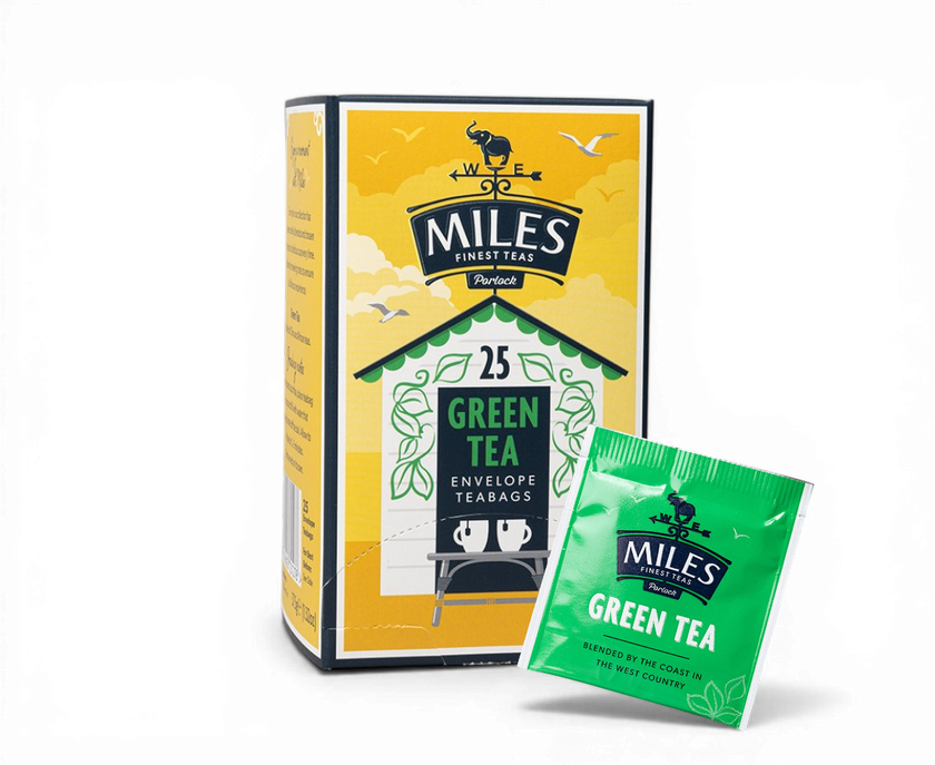 Green Tea Envelope Teabags