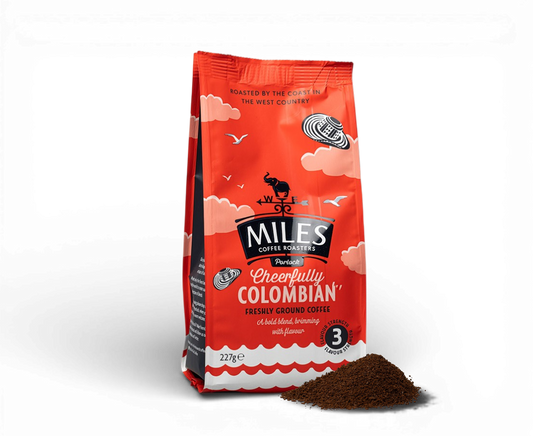 Ground Cheerfully Colombian Coffee