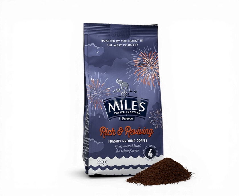 Ground Rich and Reviving Coffee