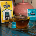 Miles Peppermint Tea brewed