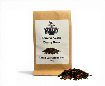 Sencha Kyoto Cherry Rose Loose Leaf Green Tea