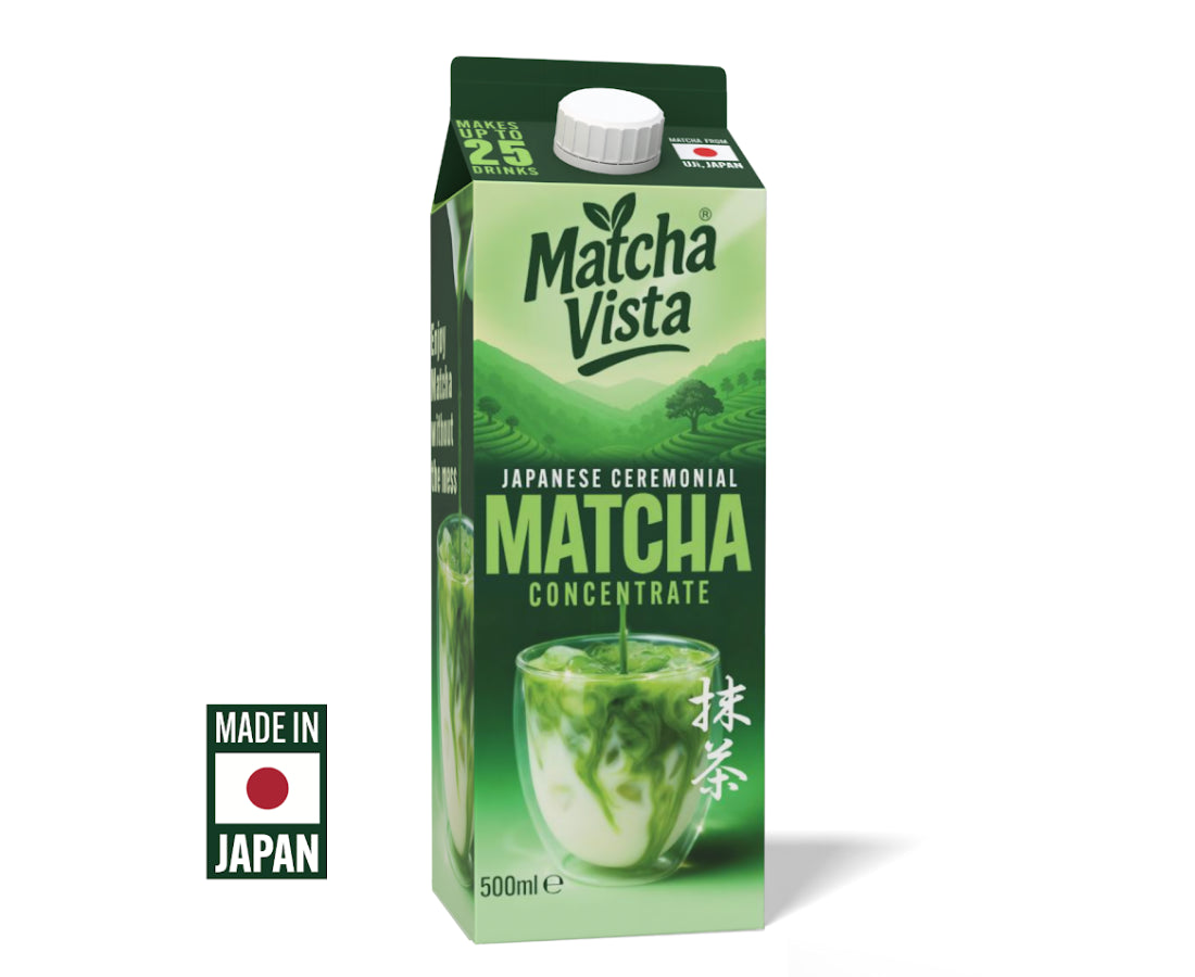 Liquid Rasa Macha Matcha Vista Liquid - Japanese Ceremonial Matcha Concentrate – Miles ...