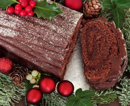 Chocolate Yule Log
