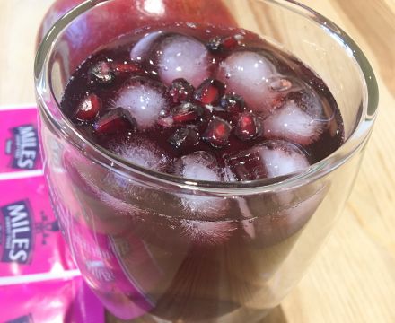 Berry Berry and Pomegranate Iced Tea