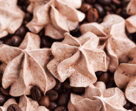 Coffee Meringue Kisses