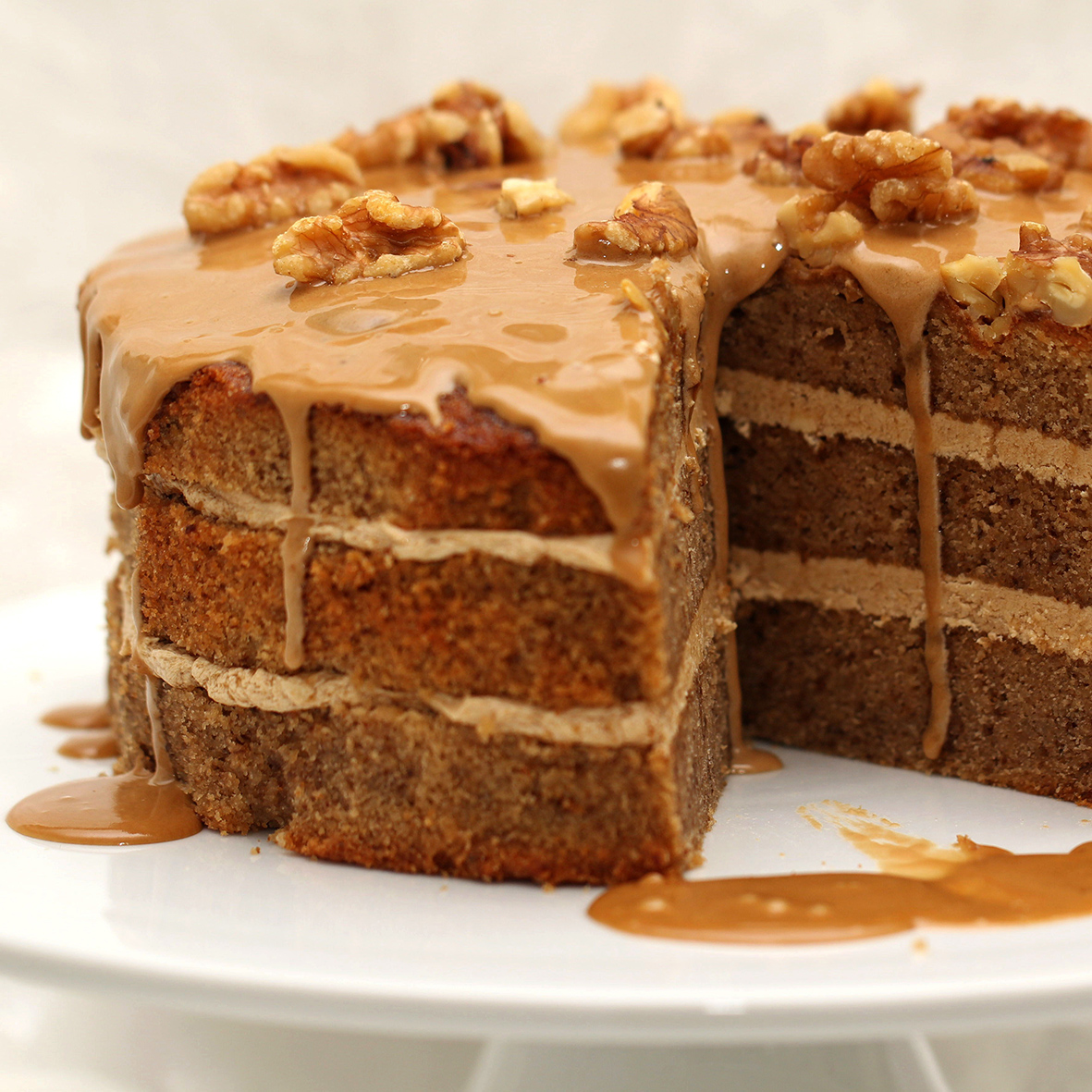 Coffee and Walnut Cake