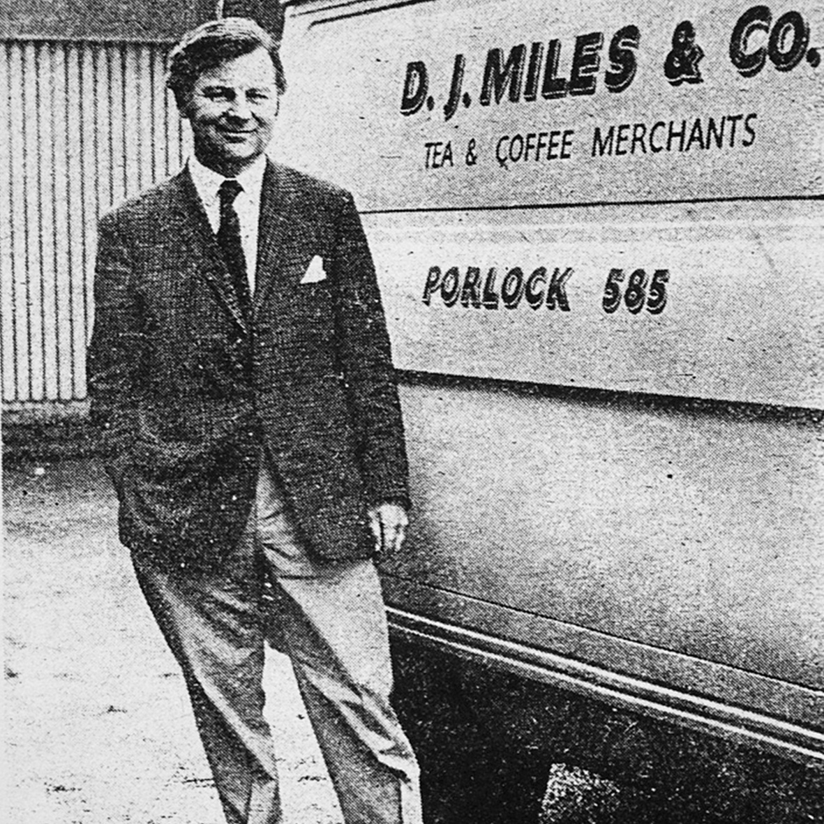 Derek Miles at the start of DJ Miles & Co