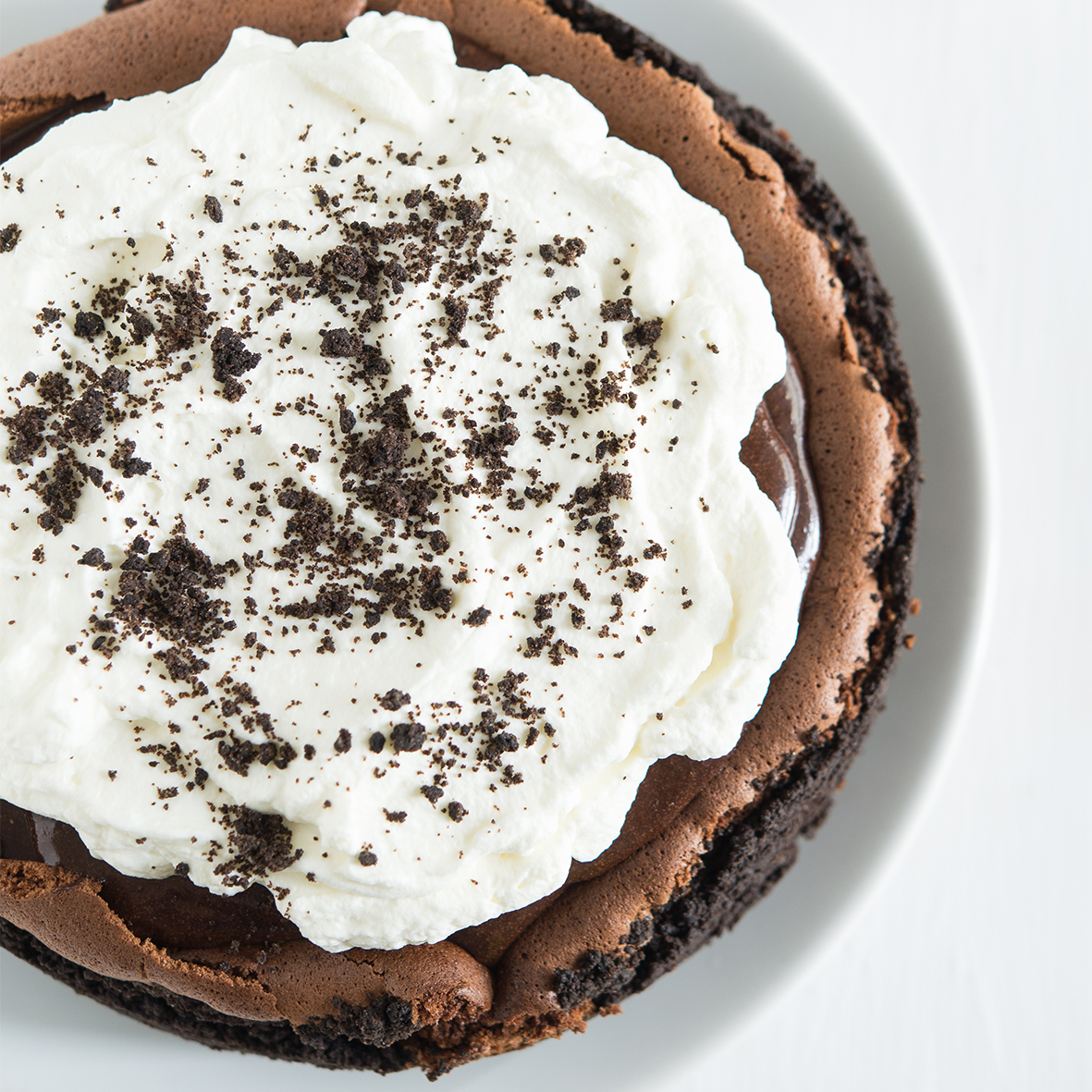 Rich and indulgent mocha mud pie made using Miles Ground Italian Espresso
