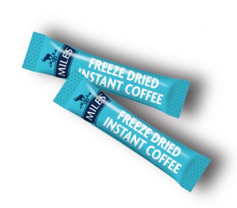 Miles 100 Instant Freeze Dried Coffee Sticks