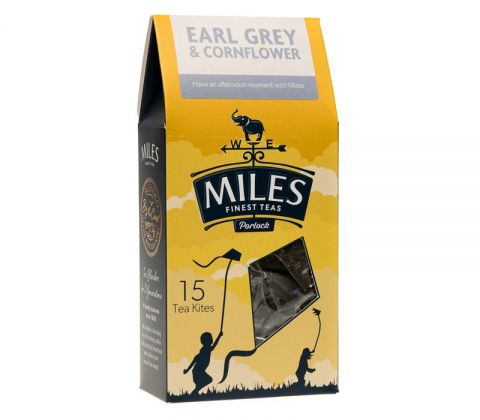 Earl Grey & Cornflower Tea Kite