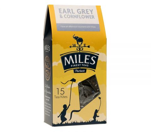 Earl Grey and Cornflower Tea Kite