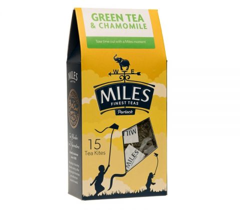 Green Tea & Chamomile Tea Kite