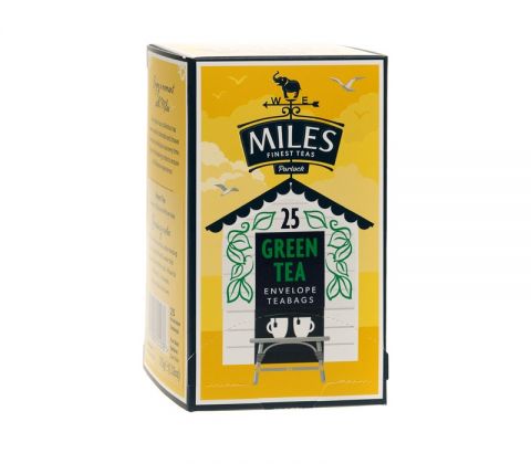 25 Green Tea Envelope Teabags