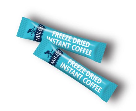 Miles 100 Instant Freeze Dried Coffee Sticks