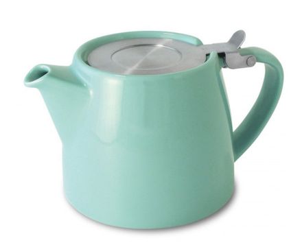 Turquoise Stump Teapot